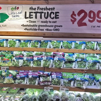 Little Leaf Farms brings locally grown baby greens to Stew Leonard’s