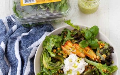 Summer Peach Corn Salad