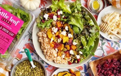 Squash and Farro Salad with Maple Mustard Vinaigrette