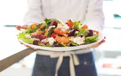Blood Orange and Beet Salad with Toasted Walnuts and Goat Cheese