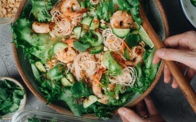 Vietnamese Rice Noodle Salad