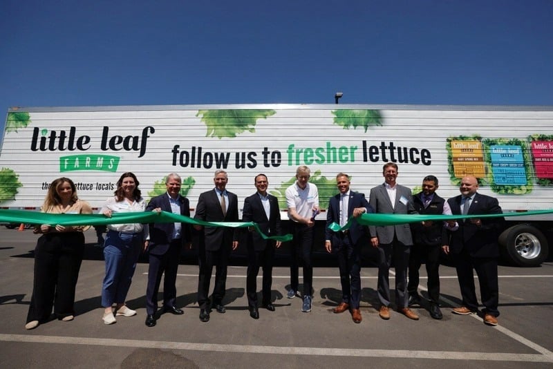 Little Leaf Farms inaugurates greenhouse, will add a new one in fall (Hortidaily)