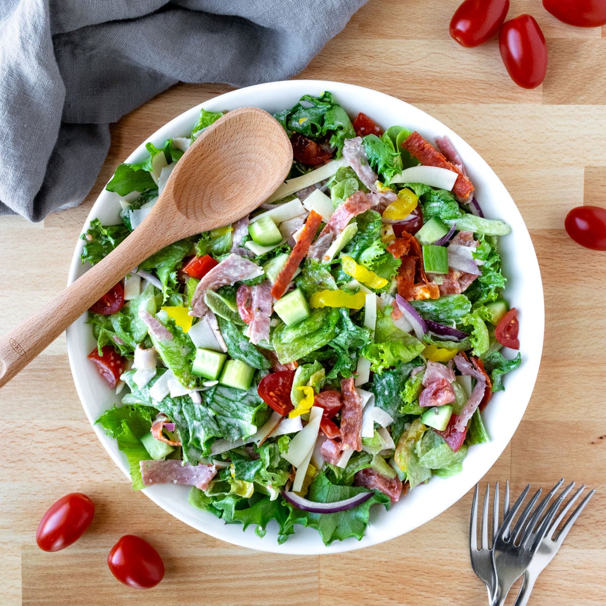 Spring Veggie and Salmon Salad - Little Leaf Farms