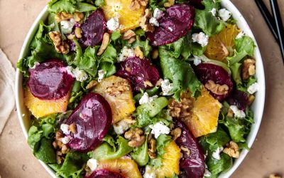 Beet, Citrus and Goat Cheese Salad