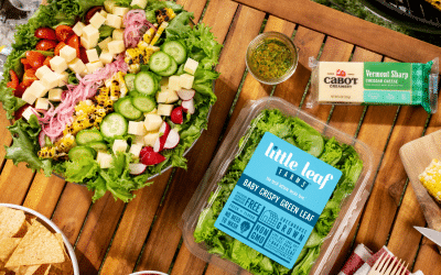 Grilled Corn & Cheddar Chopped Salad