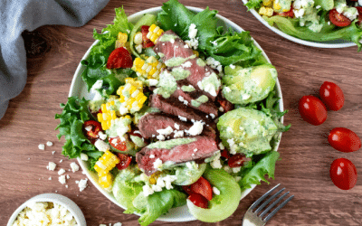 Cilantro Lime Steak Salad