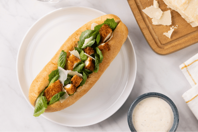 Chicken Cutlet Caesar Sub